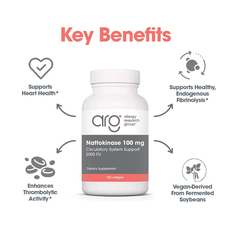 Nattokinase Circulatory Systemic Enzymes (100mg)