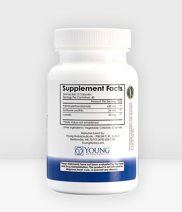 Mirica® Palmitoylethanolamide (PEA) and Luteolin