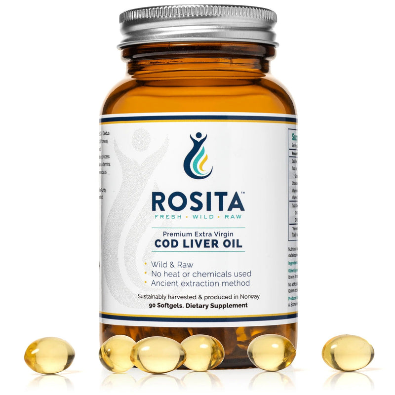 Rosita - Rosita® Extra Virgin Cod Liver Oil 90 Softgels - OurKidsASD.com - 