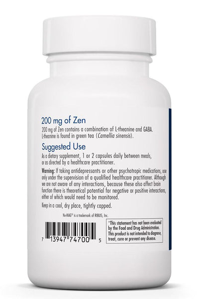 Allergy Research Group - 200 Mg Of Zen - OurKidsASD.com - #Free Shipping!#