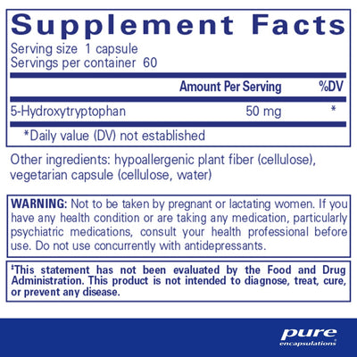 Pure Encapsulations - 5-HTP 50mg - OurKidsASD.com - #Free Shipping!#