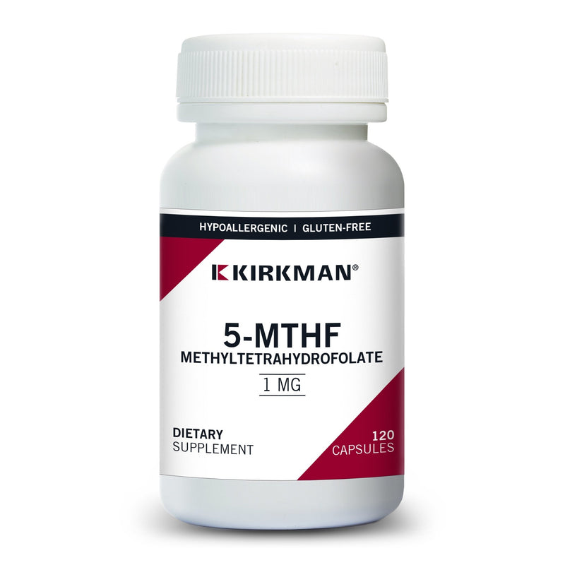 Kirkman Labs - 5-MTHF ([6S]-5-Methyltetrahydrofolate) 1 Mg - Hypoallergenic - OurKidsASD.com - 