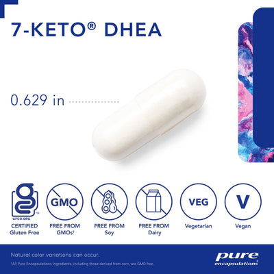 Pure Encapsulations - 7-KETO DHEA (25mg) - OurKidsASD.com - #Free Shipping!#