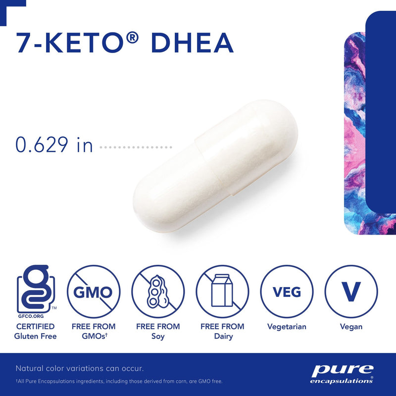 Pure Encapsulations - 7-KETO DHEA (25mg) - OurKidsASD.com - 
