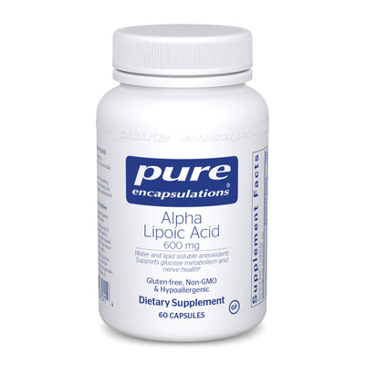 Pure Encapsulations - Alpha Lipoic Acid 600 Mg. - OurKidsASD.com - #Free Shipping!#