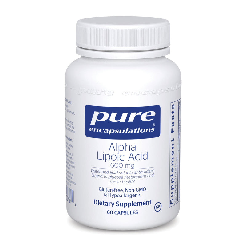 Pure Encapsulations - Alpha Lipoic Acid 600 Mg. - OurKidsASD.com - 