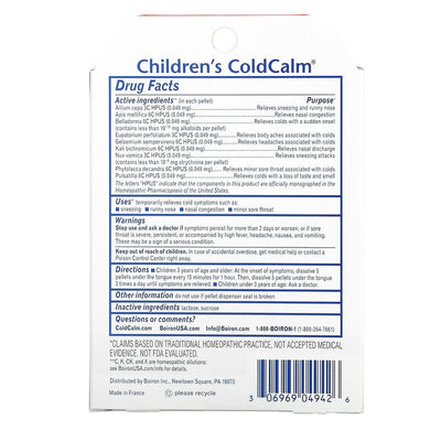 Children's Coldcalm Pellets