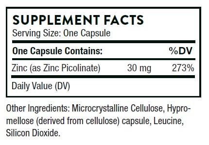 Zinc Picolinate 30 mg