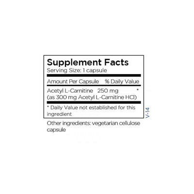 Metabolic Maintenance - Acetyl L-Carnitine (250 Mg) - OurKidsASD.com - #Free Shipping!#