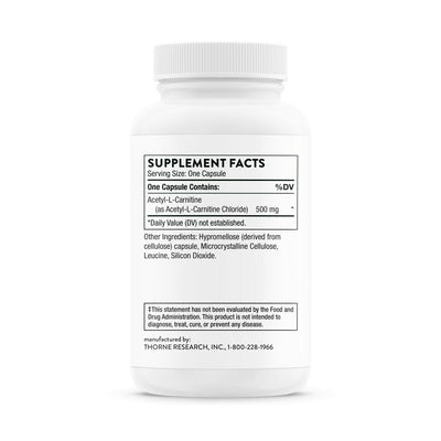 Thorne Research - Acetyl-L-Carnitine (formerly Carnityl) - OurKidsASD.com - #Free Shipping!#