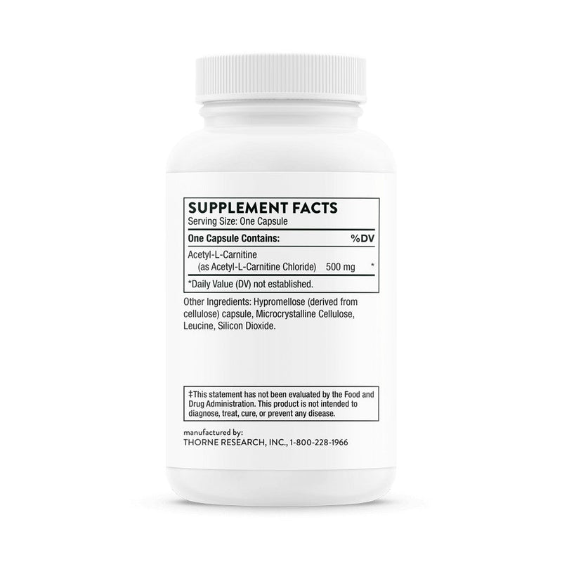 Thorne Research - Acetyl-L-Carnitine (formerly Carnityl) - OurKidsASD.com - 