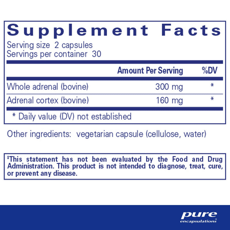 Pure Encapsulations - Adrenal - OurKidsASD.com - 