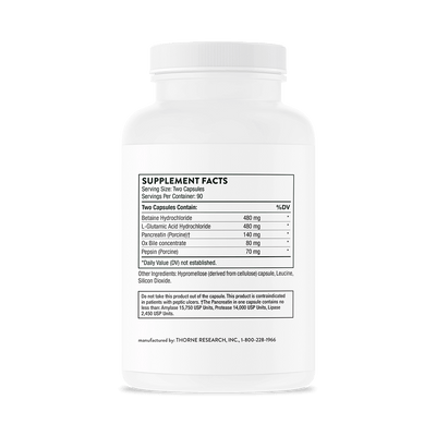 Thorne Research - Advanced Digestive Enzymes (formerly Bio-Gest) - OurKidsASD.com - #Free Shipping!#