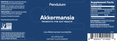 Pendulum - Akkermansia 30 caps - OurKidsASD.com - #Free Shipping!#