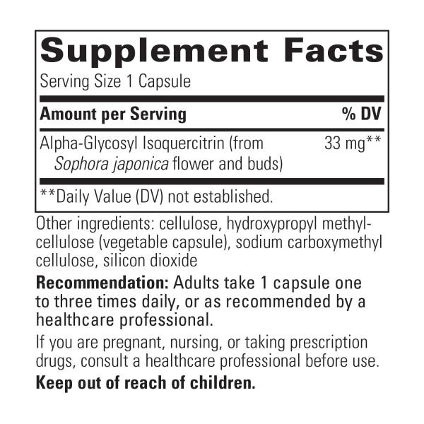 Integrative Therapeutics - Alpha-Glycosyl Isoquercitrin - OurKidsASD.com - 