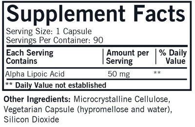 Kirkman Labs - Alpha-Lipoic Acid 50 Mg. Hypoallergenic - OurKidsASD.com - #Free Shipping!#