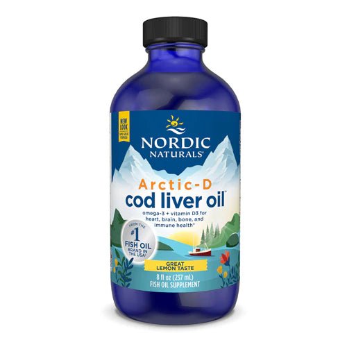 Nordic Naturals - Arctic-D Cod Liver Oil - OurKidsASD.com - 