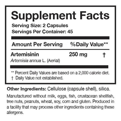 Researched Nutritionals - Artemisinin Solo™ - OurKidsASD.com - #Free Shipping!#