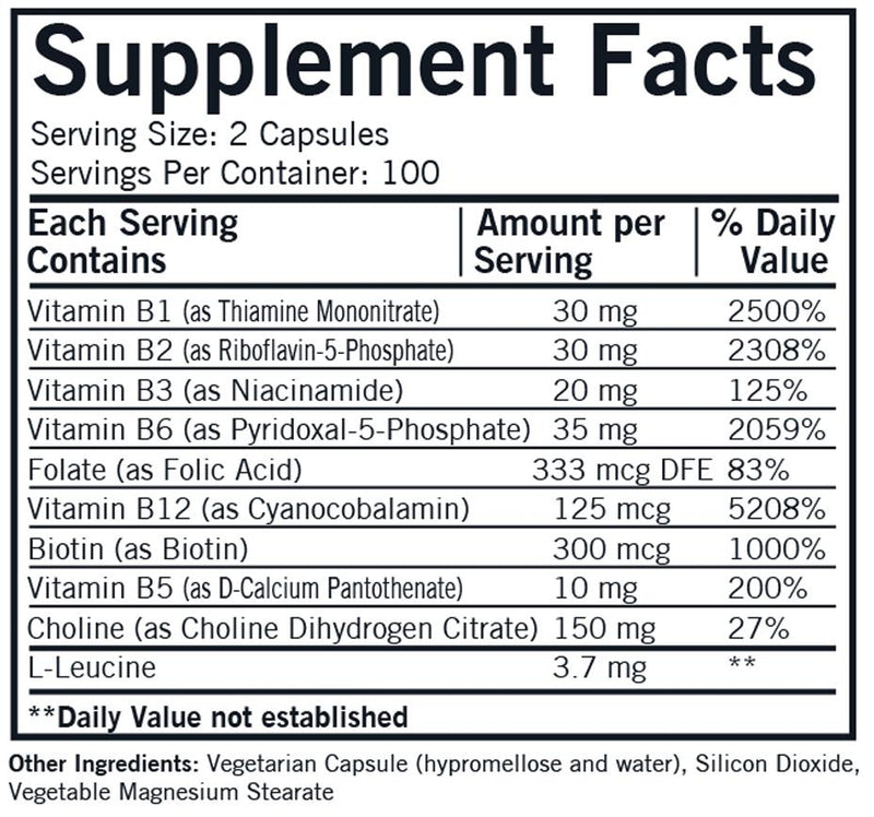 Kirkman Labs - B-Complex With CoEnzymes Pro-Support - OurKidsASD.com - 