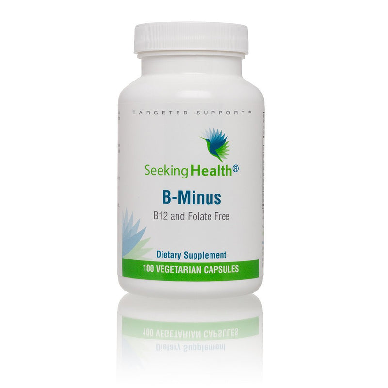 Seeking Health - B-Minus - B12 And Folate Free - OurKidsASD.com - 