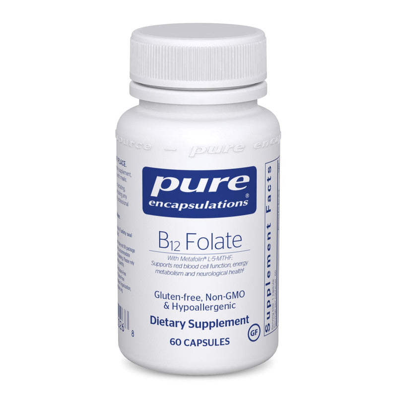 Pure Encapsulations - B12 Folate - OurKidsASD.com - 