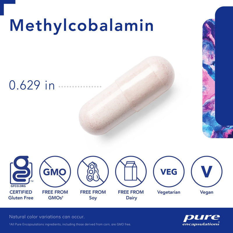 Pure Encapsulations - B12 (Methylcobalamin) 5000 - OurKidsASD.com - 