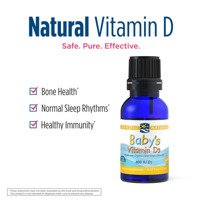 Nordic Naturals - Baby’s Vitamin D3 - OurKidsASD.com - #Free Shipping!#