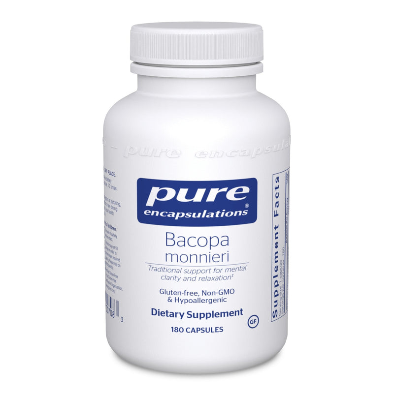 Pure Encapsulations - Bacopa Monniera - OurKidsASD.com - 