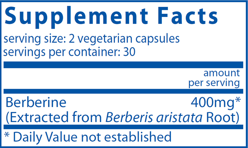 Vital Nutrients - Berberine 200mg - OurKidsASD.com - 