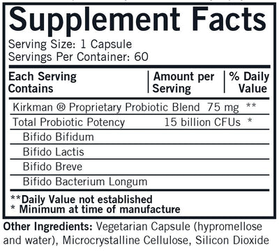 Kirkman Labs - Bifido Complex - OurKidsASD.com - #Free Shipping!#