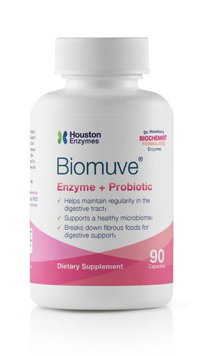 Houston Enzymes - Biomuve 90 capsules - OurKidsASD.com - #Free Shipping!#
