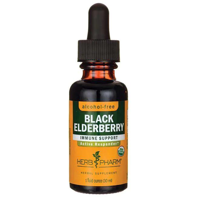 Herb Pharm - Black Elderberry (Alcohol-Free) - OurKidsASD.com - 