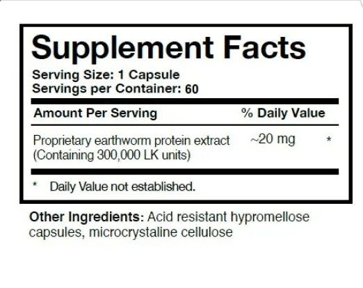 Researched Nutritionals - Boluoke® (lumbrokinase) - OurKidsASD.com - 