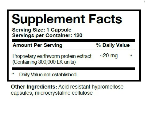 Researched Nutritionals - Boluoke® (lumbrokinase) - OurKidsASD.com - 