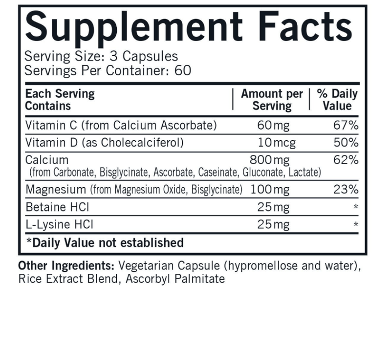 Kirkman - Bone Support (previously Rose Calcium) 180 - OurKidsASD.com - 