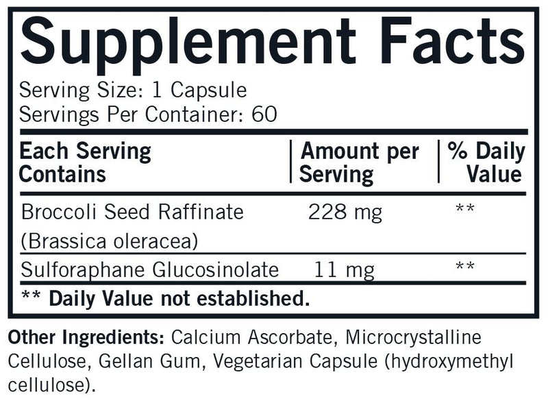 Kirkman Labs - Broccoli Seed Extract - Enzyme Activated - OurKidsASD.com - 