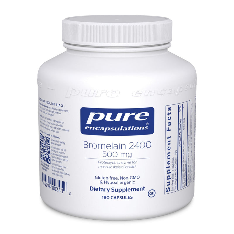 Pure Encapsulations - Bromelain 2400 (500mg) - OurKidsASD.com - 