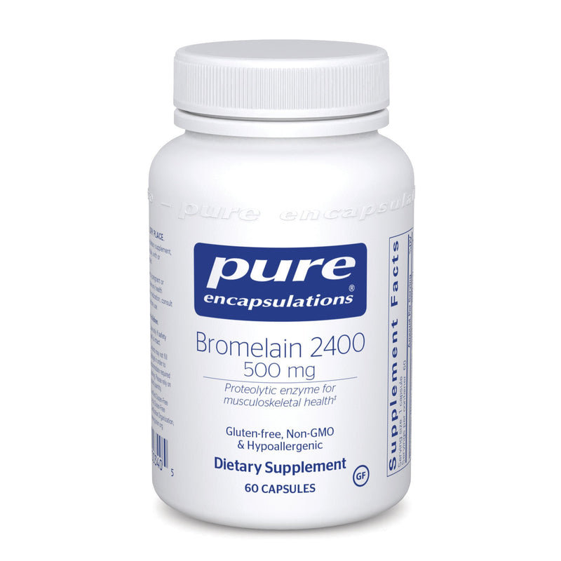 Pure Encapsulations - Bromelain 2400 (500mg) - OurKidsASD.com - 