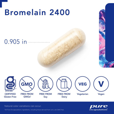 Pure Encapsulations - Bromelain 2400 (500mg) - OurKidsASD.com - #Free Shipping!#