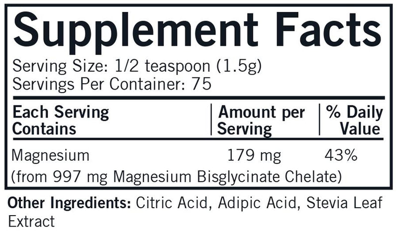 Kirkman Labs - Buffered Magnesium Bisglycinate “Sweet” (Bio-Max Series) - OurKidsASD.com - 