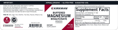 Kirkman Labs - Buffered Magnesium Bisglycinate “Sweet” (Bio-Max Series) - OurKidsASD.com - #Free Shipping!#