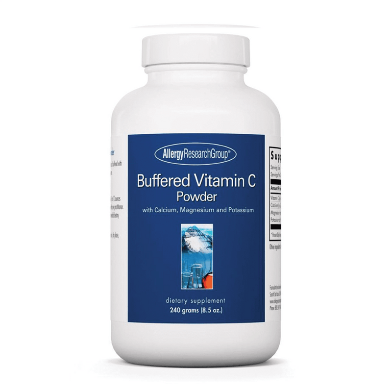 Allergy Research Group - Buffered Vitamin C Powder 240 Grams (8.5 oz) - OurKidsASD.com - 