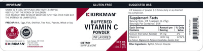 Kirkman Labs - Buffered Vitamin C Unflavored (Bio-Max Series) - OurKidsASD.com - #Free Shipping!#