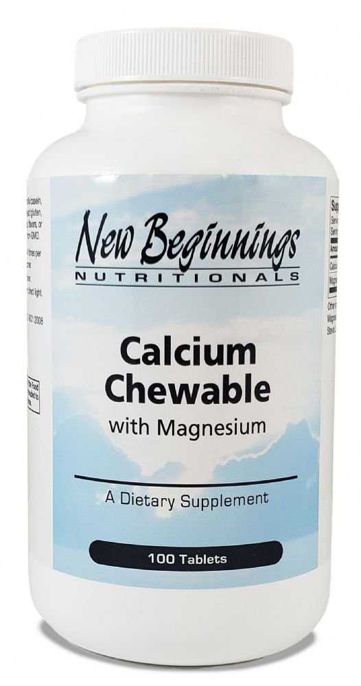 New Beginnings - Calcium Chewable W/Magnesium - OurKidsASD.com - 