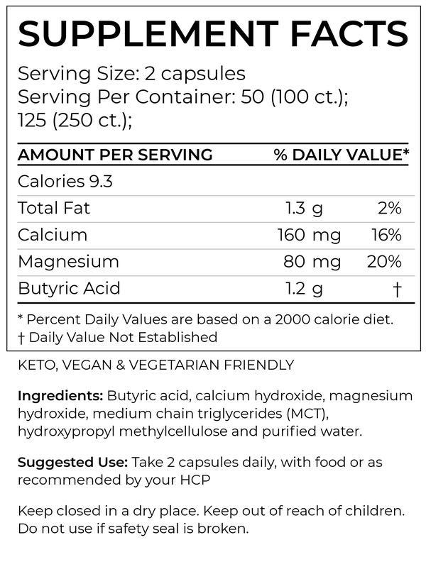 BodyBio - Calcium/ Magnesium Butyrate - OurKidsASD.com - 