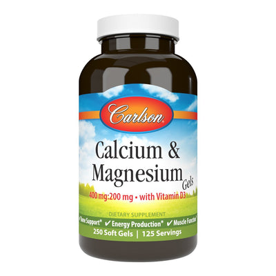 Carlson - Calcium & Magnesium - OurKidsASD.com - #Free Shipping!#