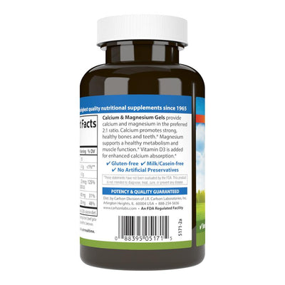 Carlson - Calcium & Magnesium - OurKidsASD.com - #Free Shipping!#