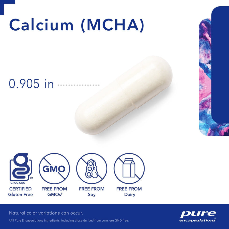 Pure Encapsulations - Calcium (MCHA) - OurKidsASD.com - 