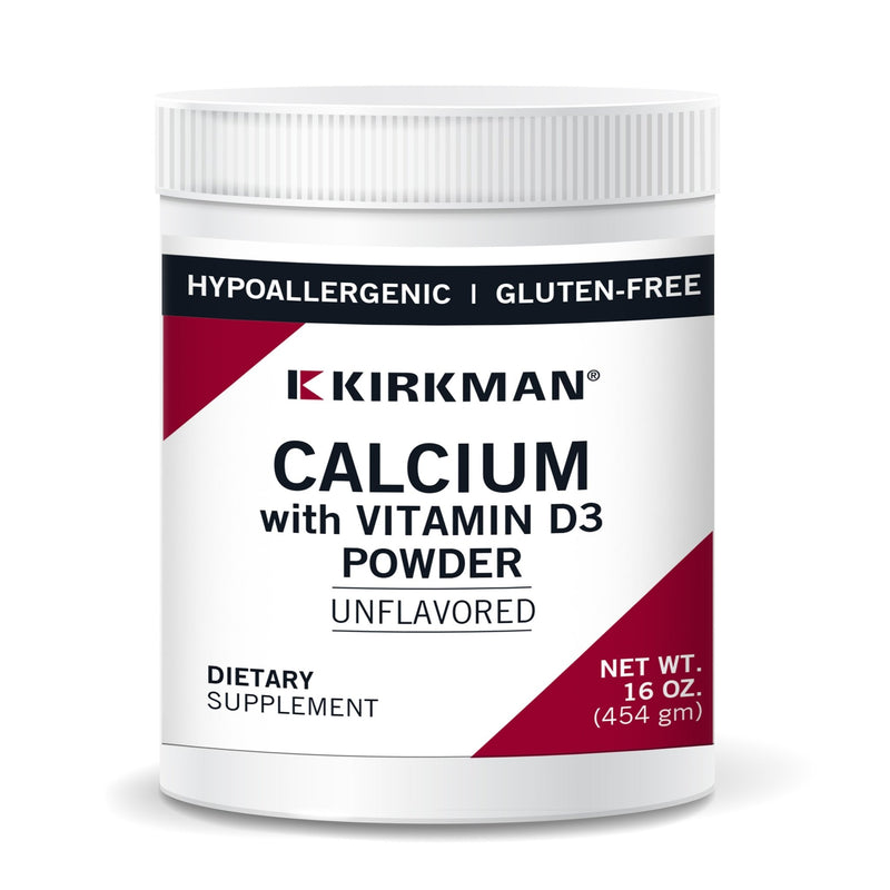 Kirkman Labs - Calcium with Vitamin D3 Powder - Unflavored - OurKidsASD.com - 