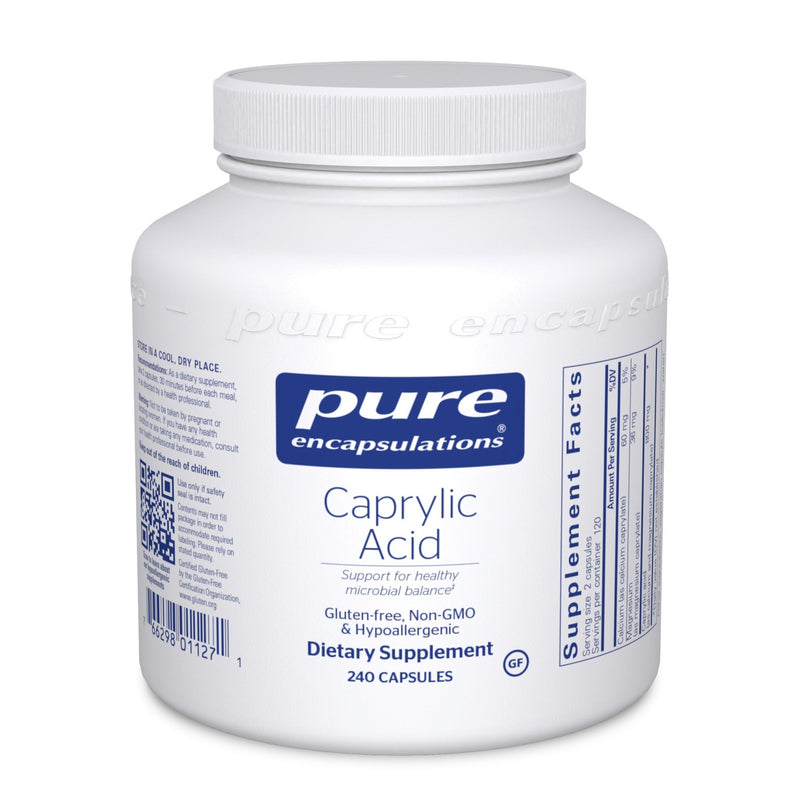 Pure Encapsulations - Caprylic Acid - OurKidsASD.com - 